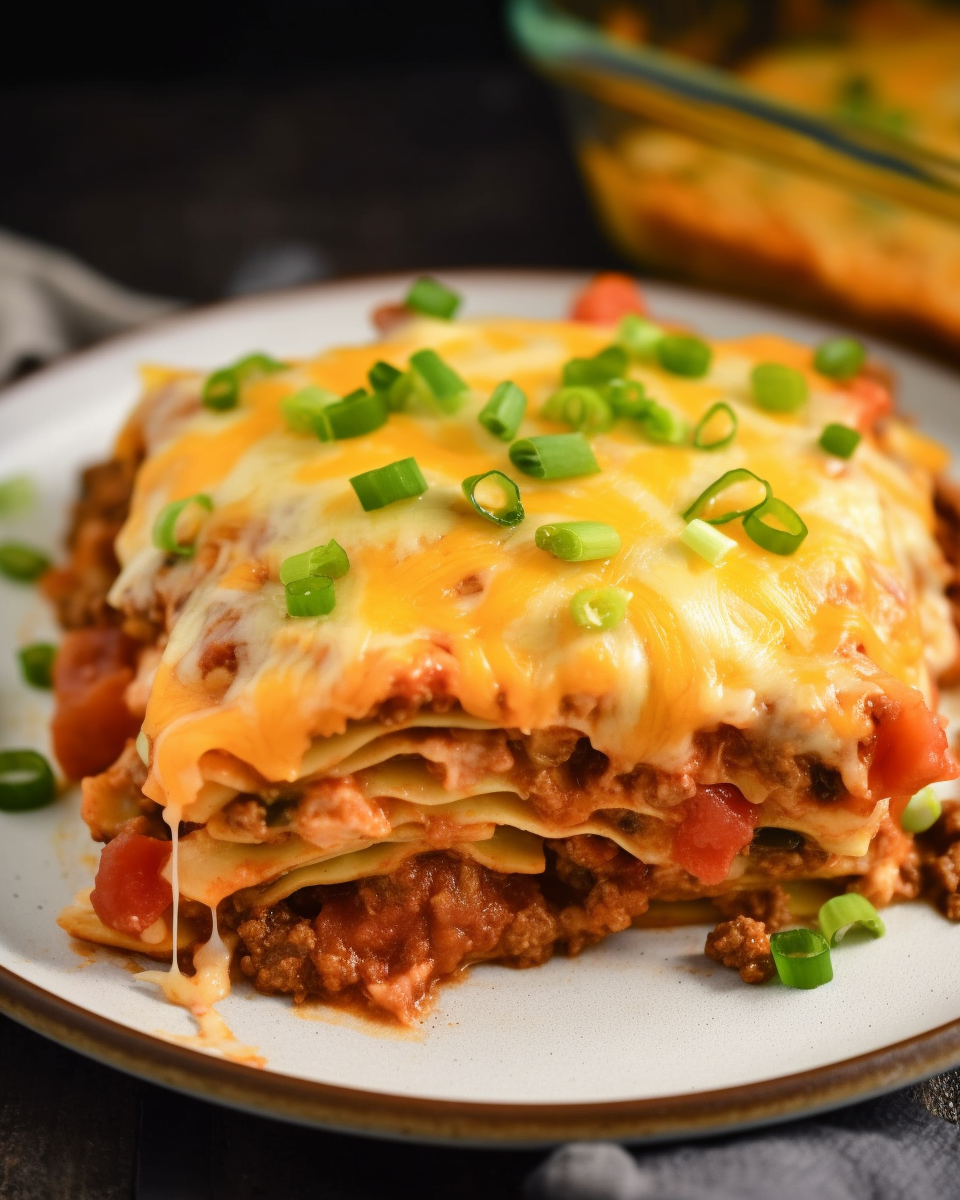 Irresistible Mexican Taco Lasagna: A Fusion Delight That'll Satisfy ...