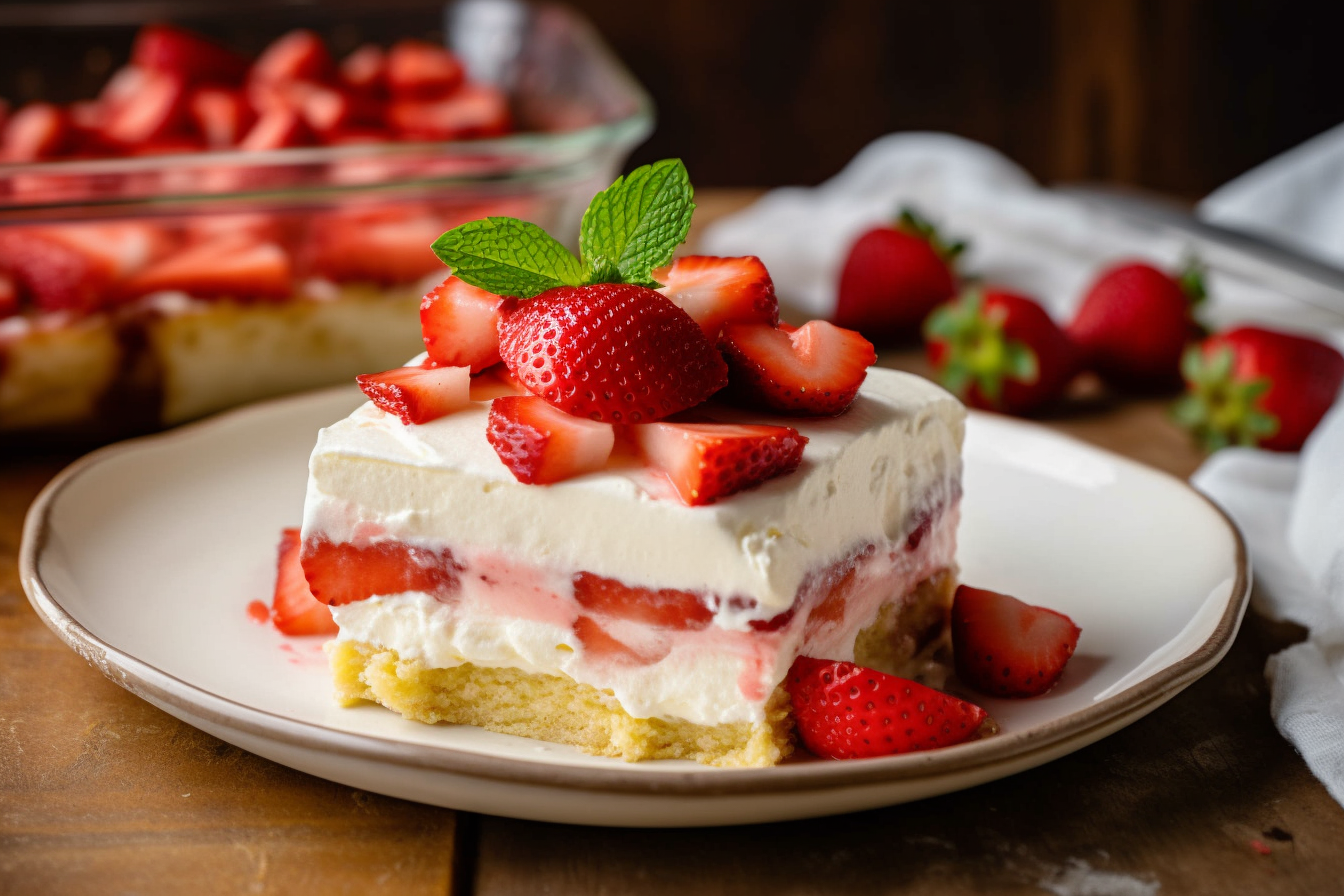 Heavenly Strawberries and Cream Lush: A Divine Dessert Delight! - Eight ...